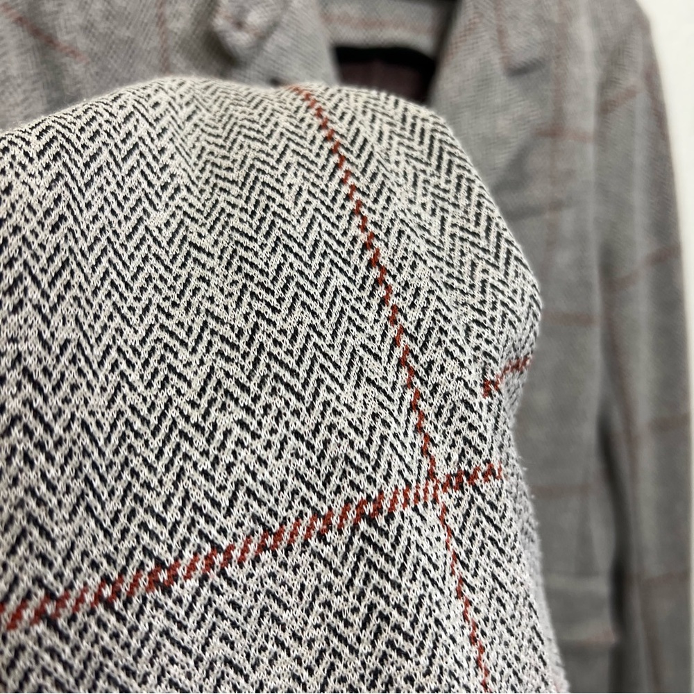 rag & bone Slade Check Print Blazer size 14 - Picture 9 of 13